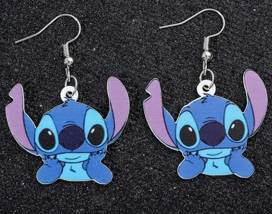 Stitch earrings