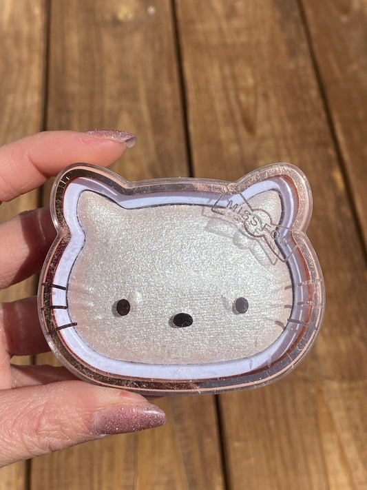 Hello kitty Sanrio makeup highlight