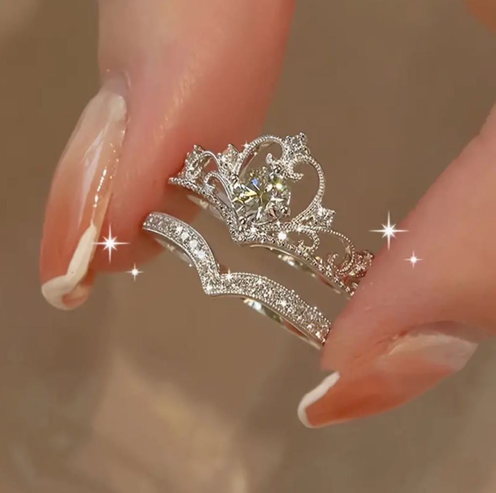 2PC Princess ring