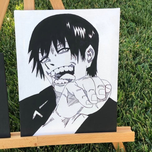 Toji Fushiguro painting