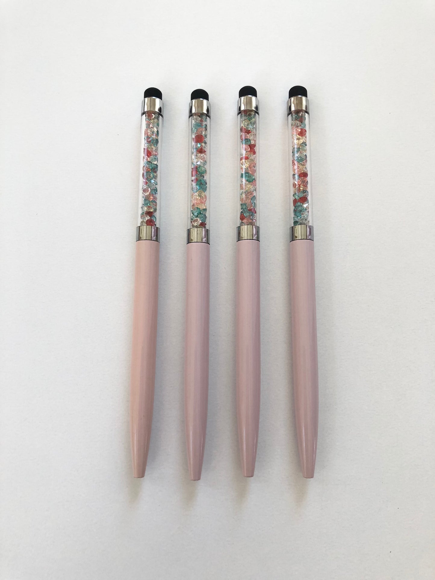 Stylus Rhinestone Pink Pen 1PCS