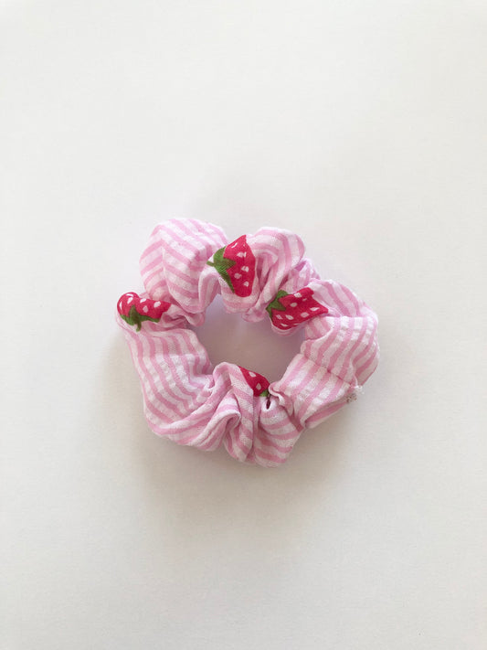 Strawberry Pink Scrunchie